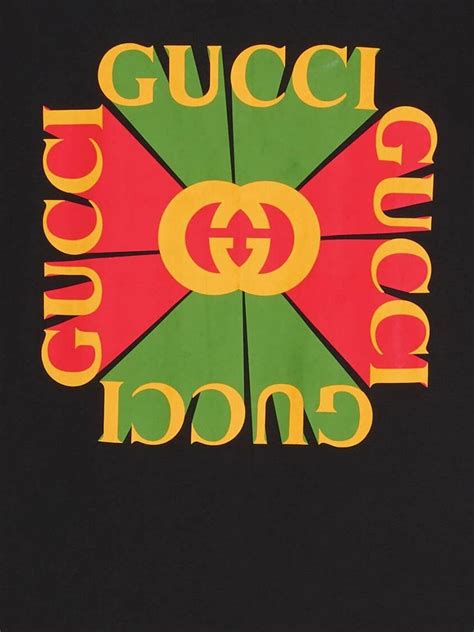 gucci style t-shirt kinderen|Children's printed cotton T.